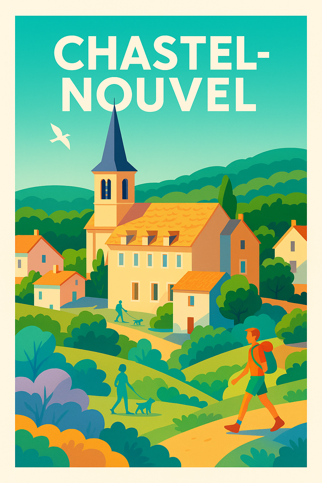 Affiche de Chastel-Nouvel - L'escapade nature et villageoise