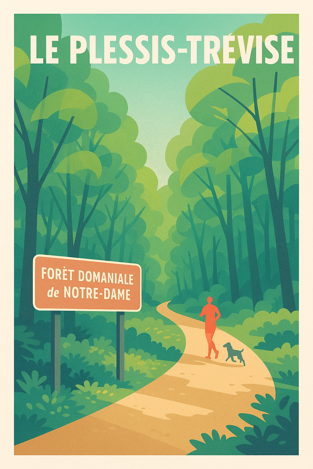 Affiche de Le Plessis-Trévise - Échappée verte en Forêt domaniale de Notre-Dame