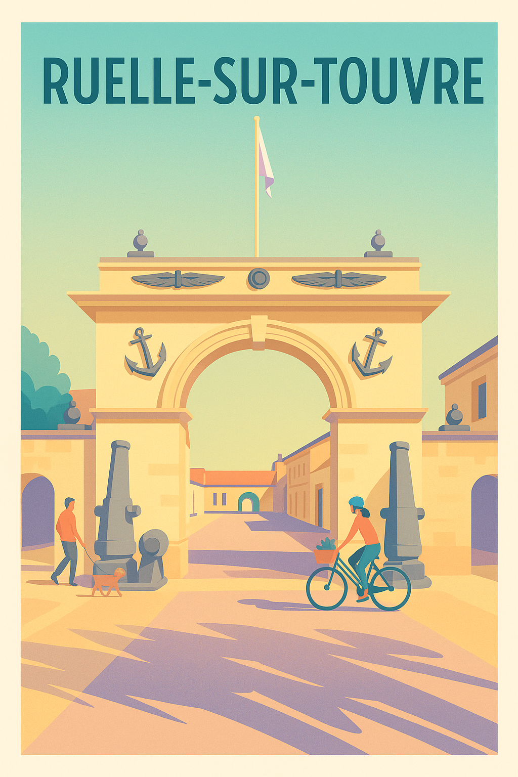 Affiche de Ruelle-sur-Touvre - Charme et douceur au cœur de la cité