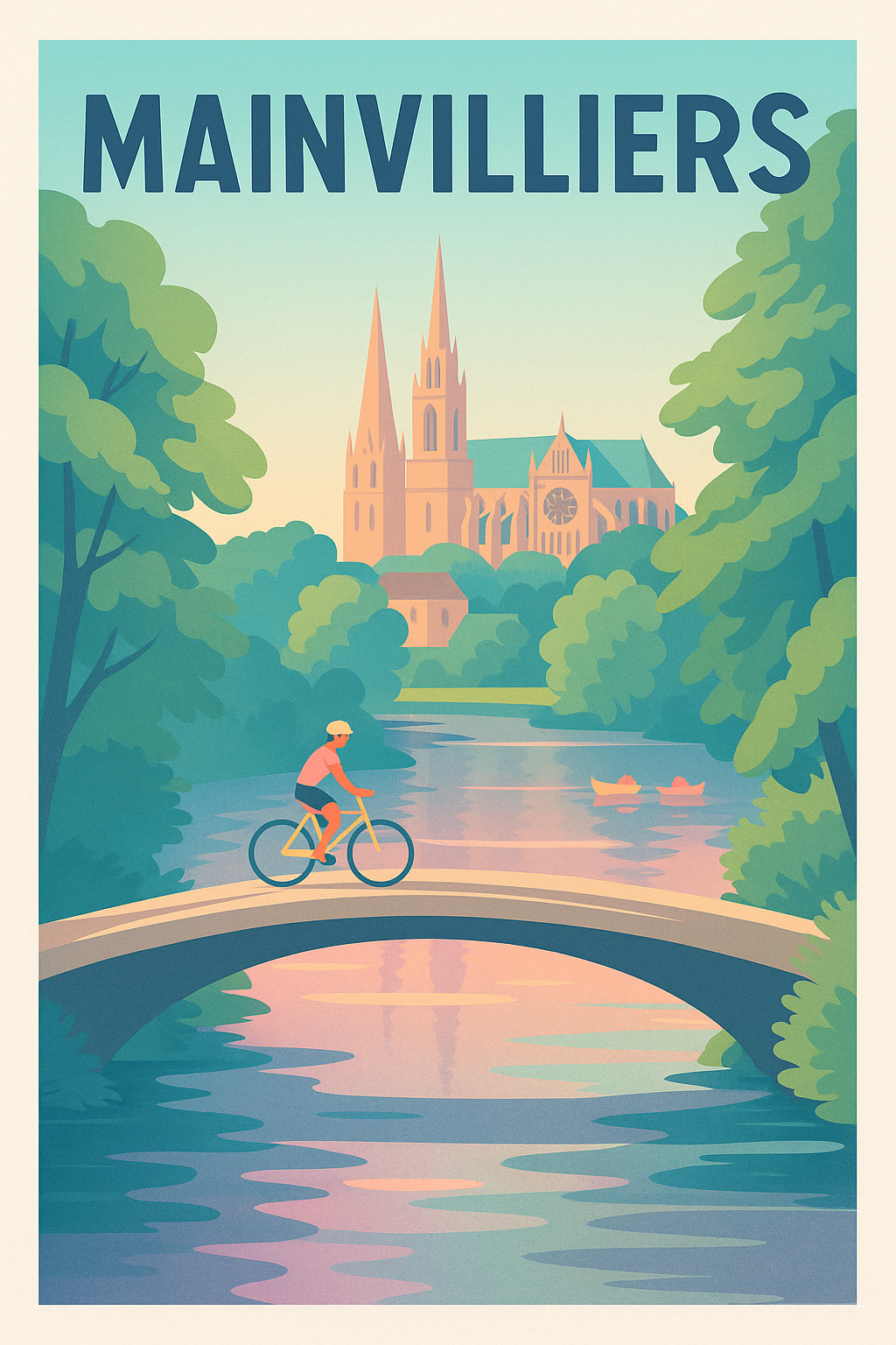 Affiche de Mainvilliers - Douceur et sérénité entre nature et patrimoine