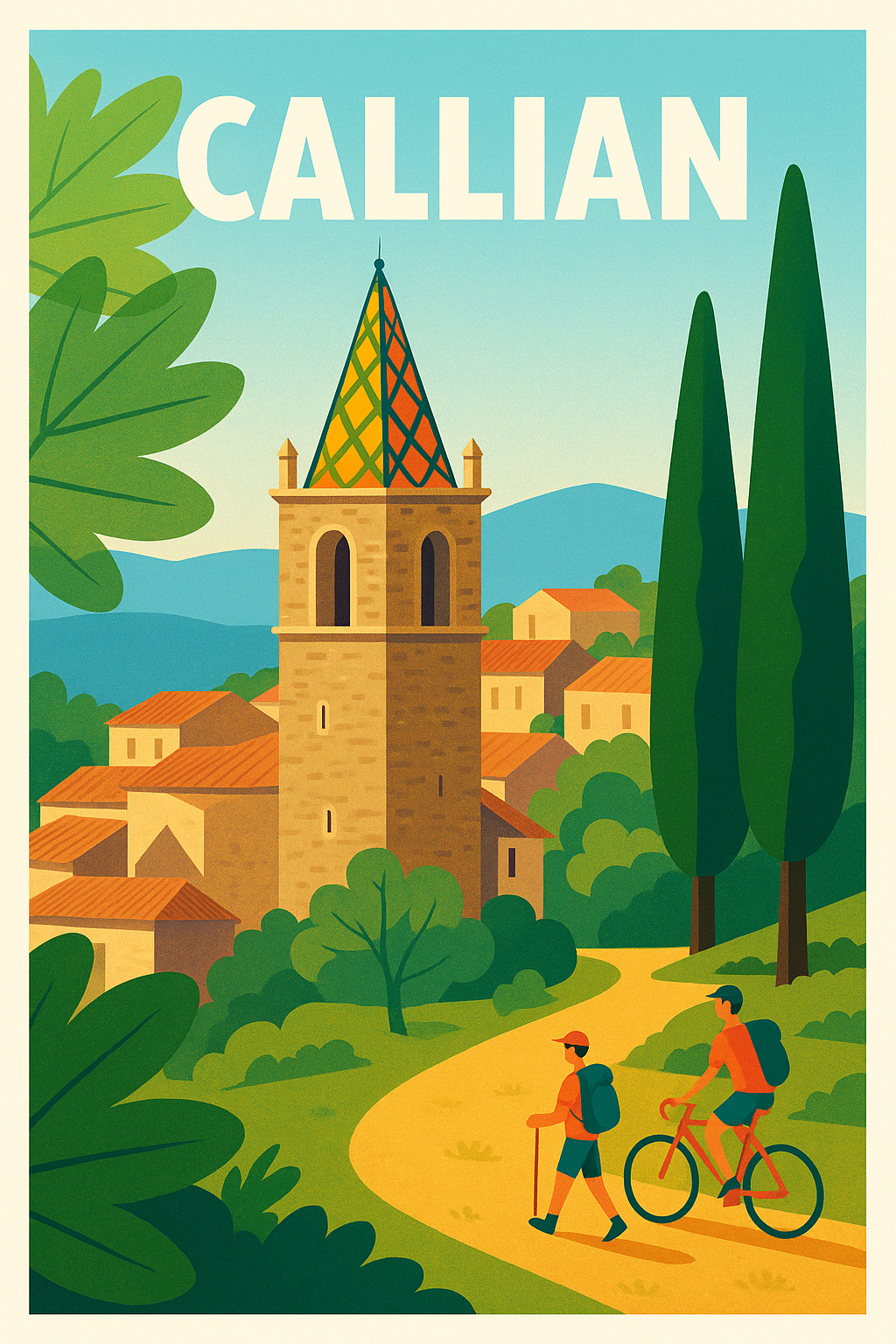 Affiche de Callian - Charme bucolique au cœur de la nature