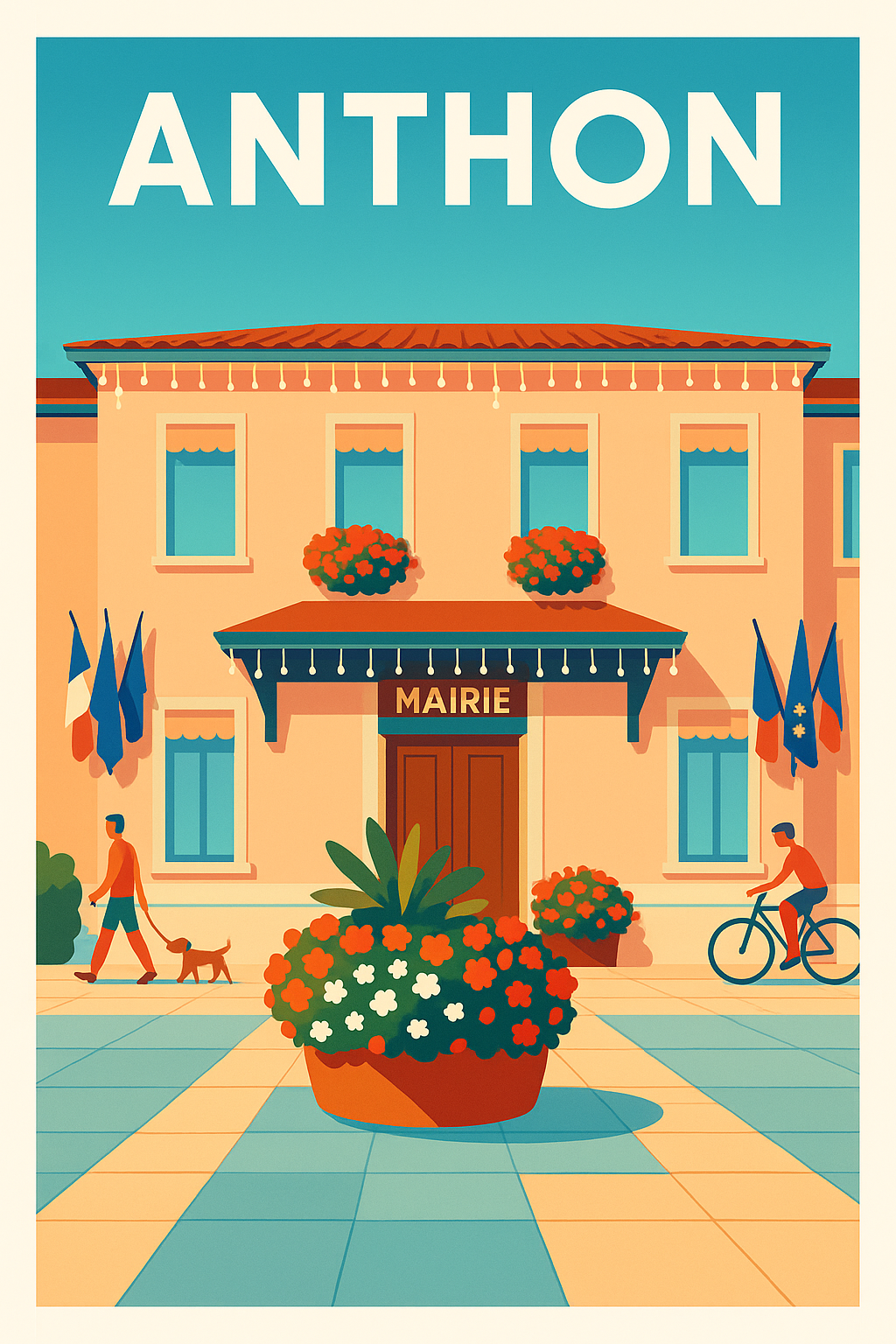 Affiche de Anthon - Charme et tranquillité au cœur de la mairie