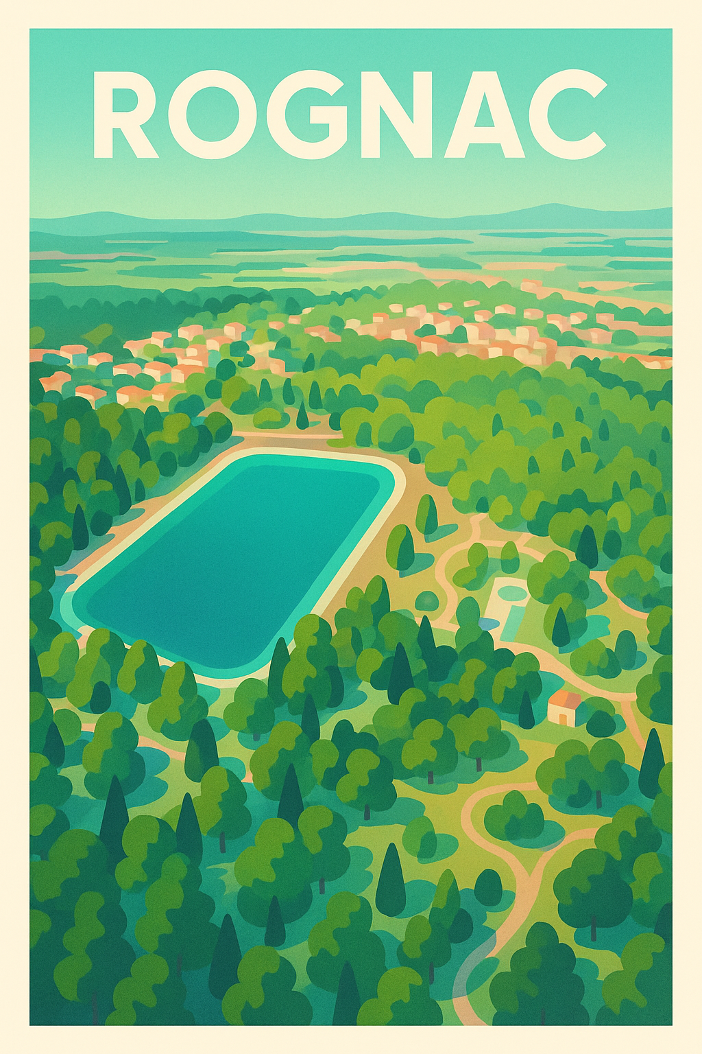 Affiche de Rognac - Évasion verte et sérénité naturelle