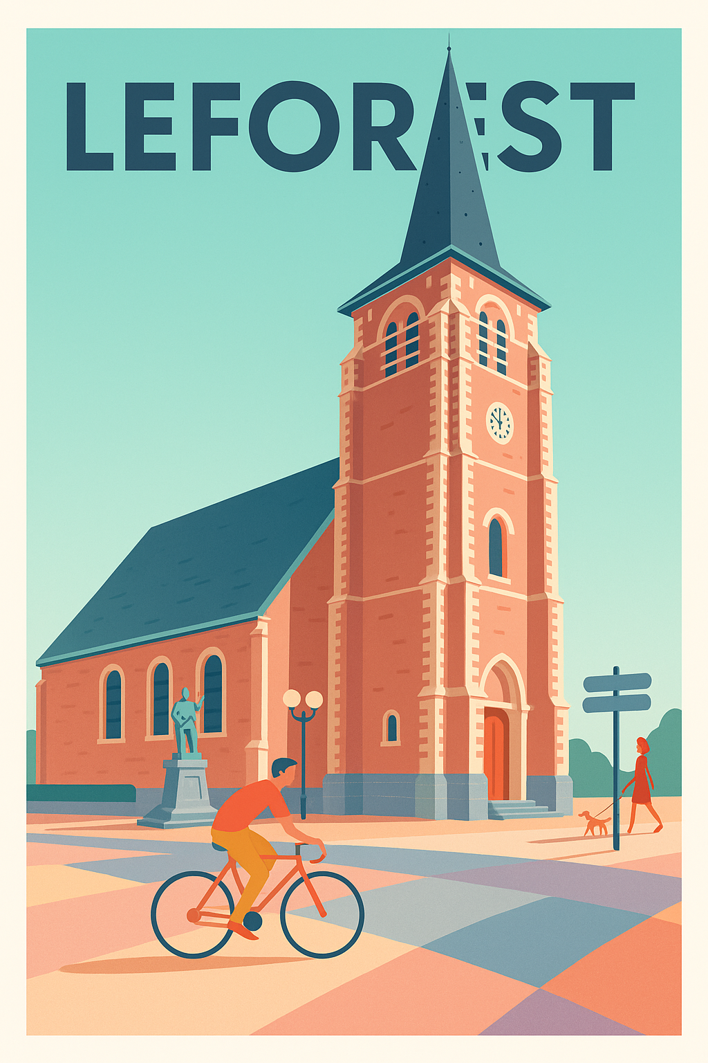 Affiche de Leforest - L'élégance architecturale au cœur de la ville