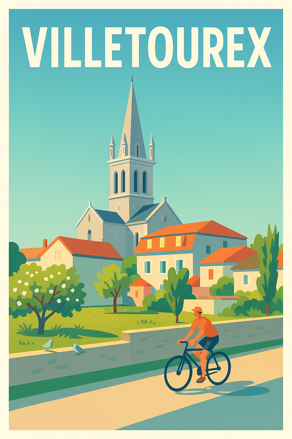 Affiche de Villetoureix - Charme paisible d'un village français