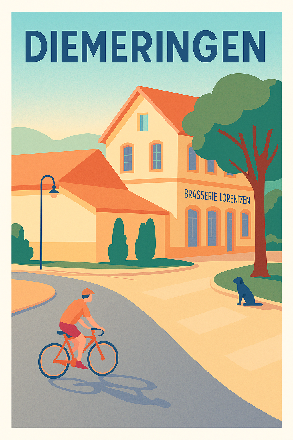 Affiche de Diemeringen - Charme et douceur de la campagne alsacienne