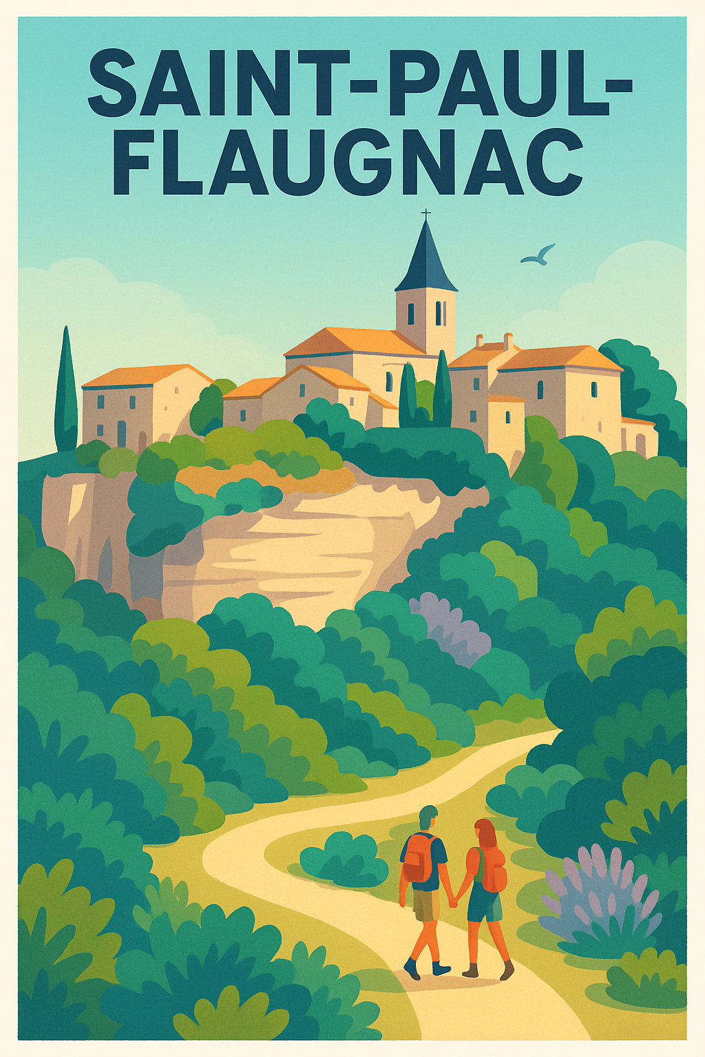 Affiche de Saint-Paul-Flaugnac - Escapade bucolique au cœur de la nature