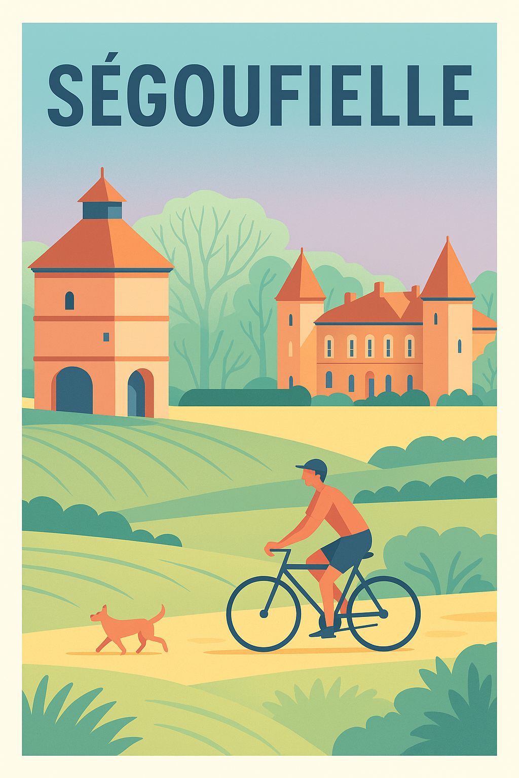 Affiche de Ségoufielle - Balade champêtre et harmonie rurale