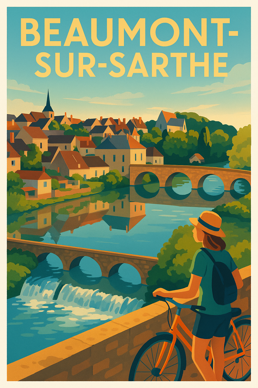 Beaumont-sur-Sarthe - Entre rivière et douceur de vivre
