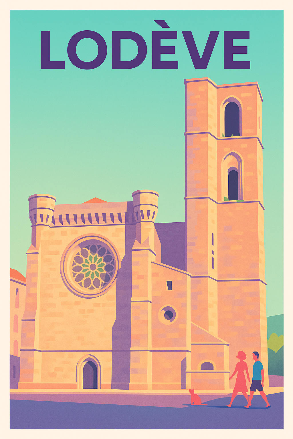 Affiche de Lodève - Charme historique au cœur de l'Hérault