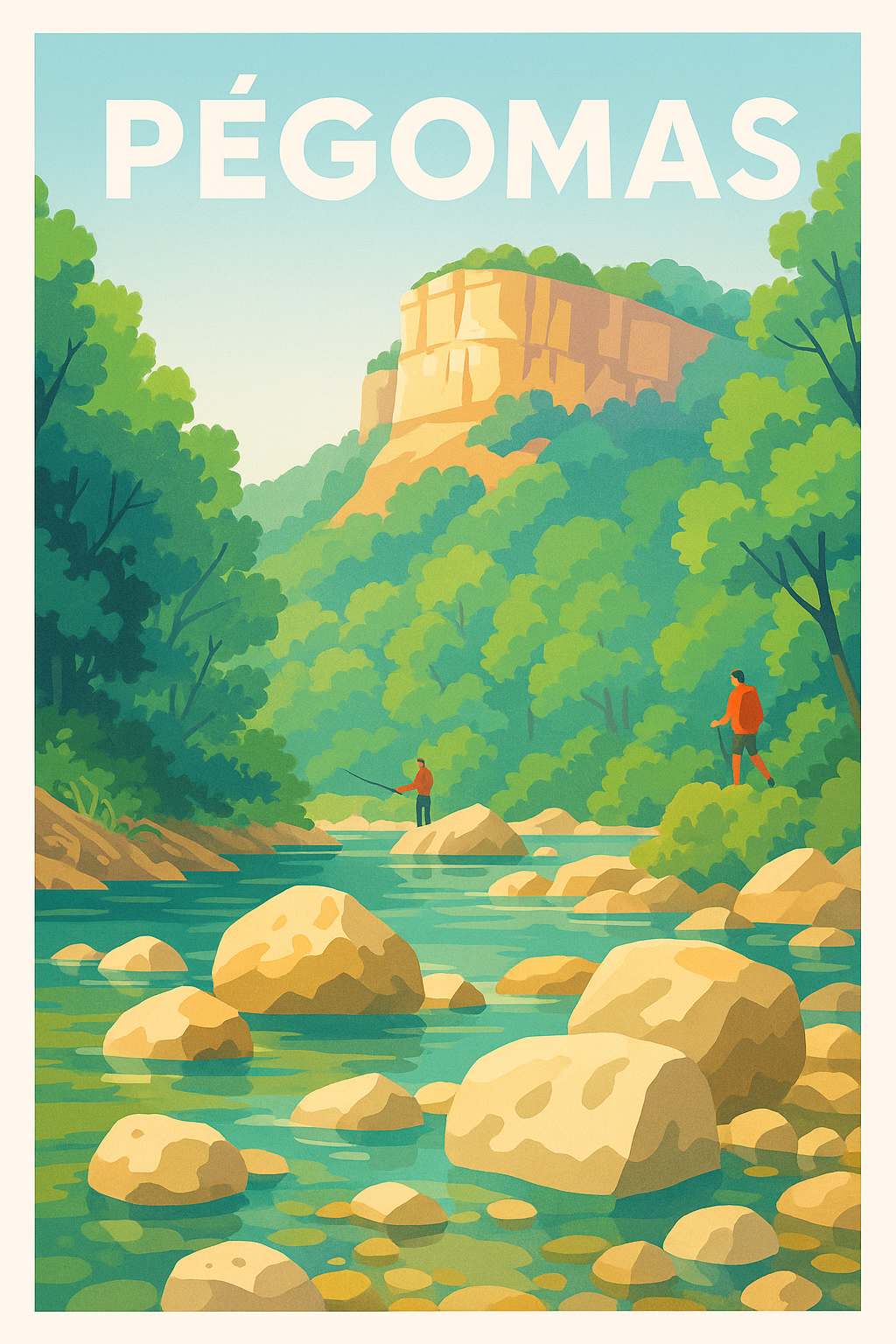 Affiche de Pégomas - Évasion nature au fil de l'eau