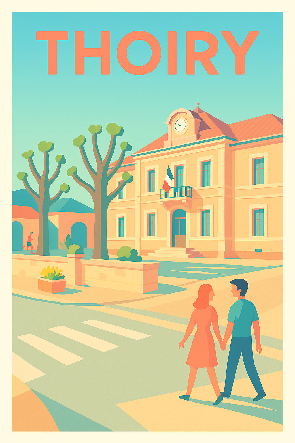 Affiche de Thoiry - Charme et sérénité au cœur du village
