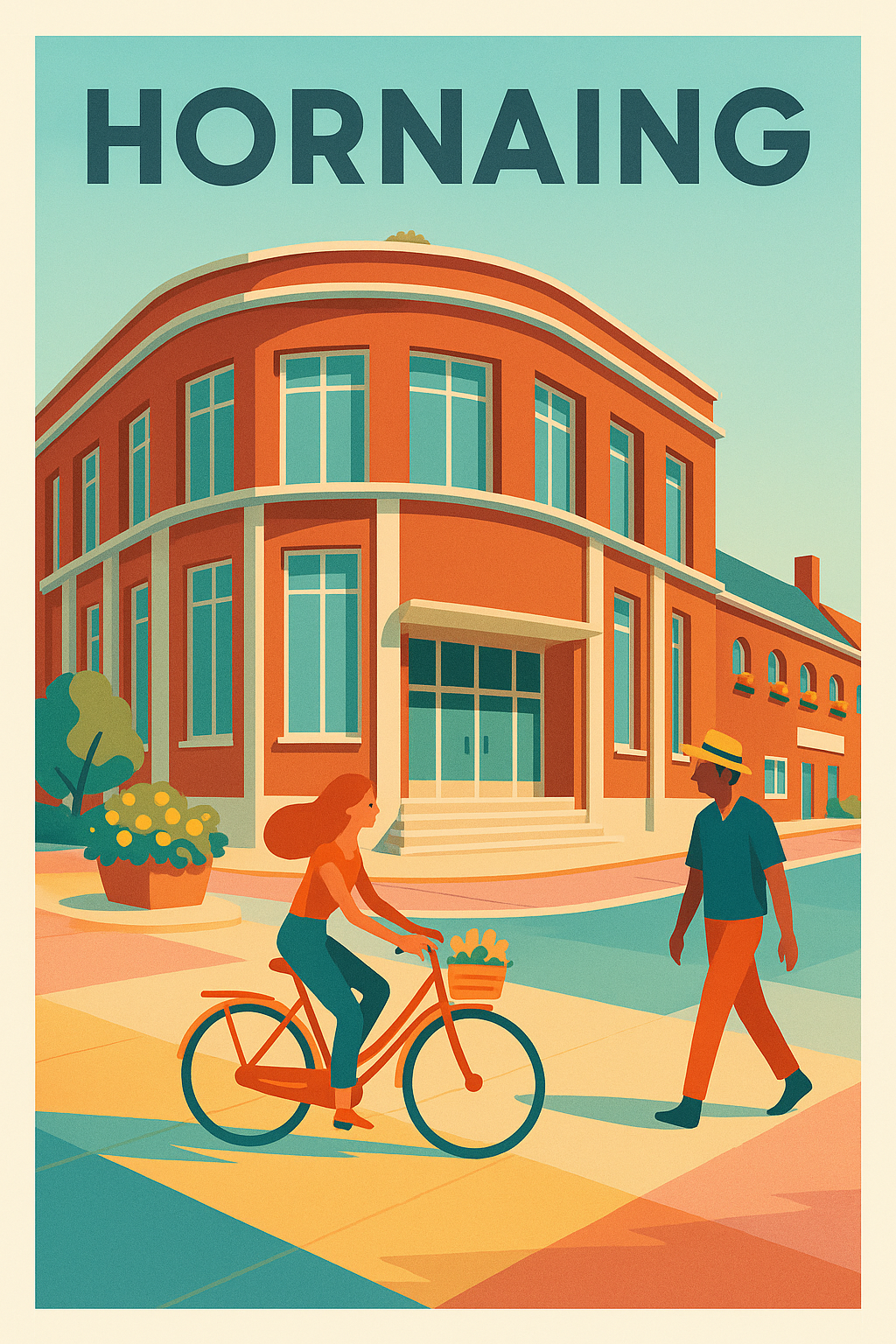 Affiche de Hornaing - L'élégance urbaine au quotidien