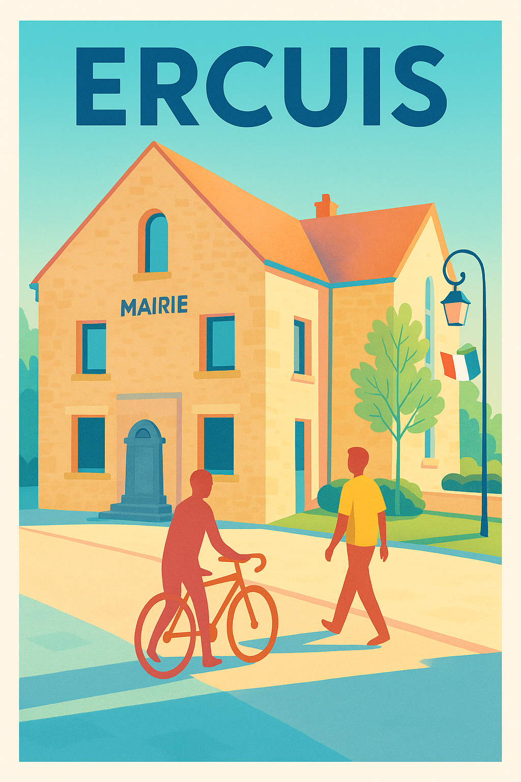 Affiche de Ercuis - Charme et quiétude en plein cœur du village