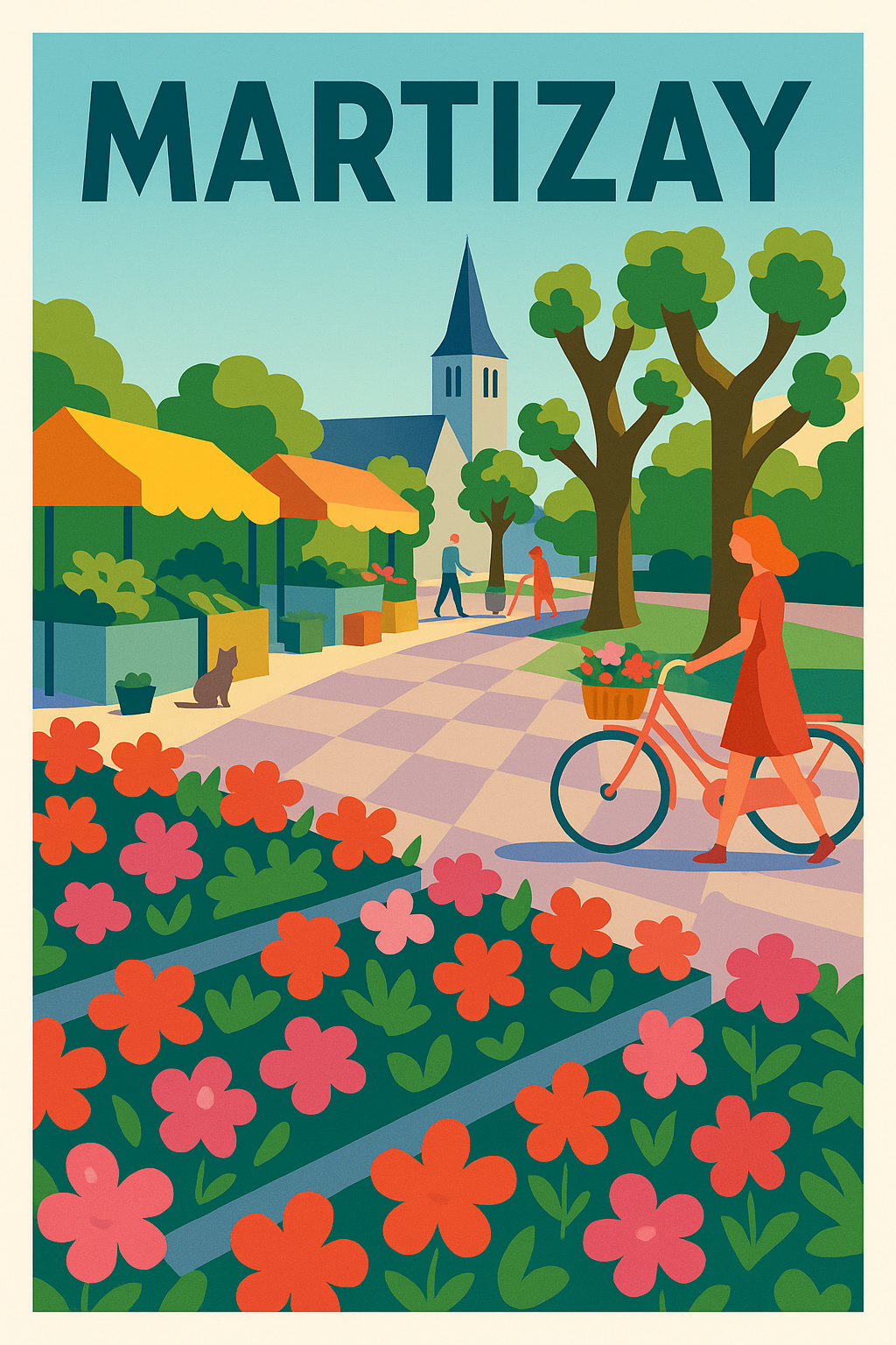 Affiche de Martizay - Harmonie bucolique au cœur du village