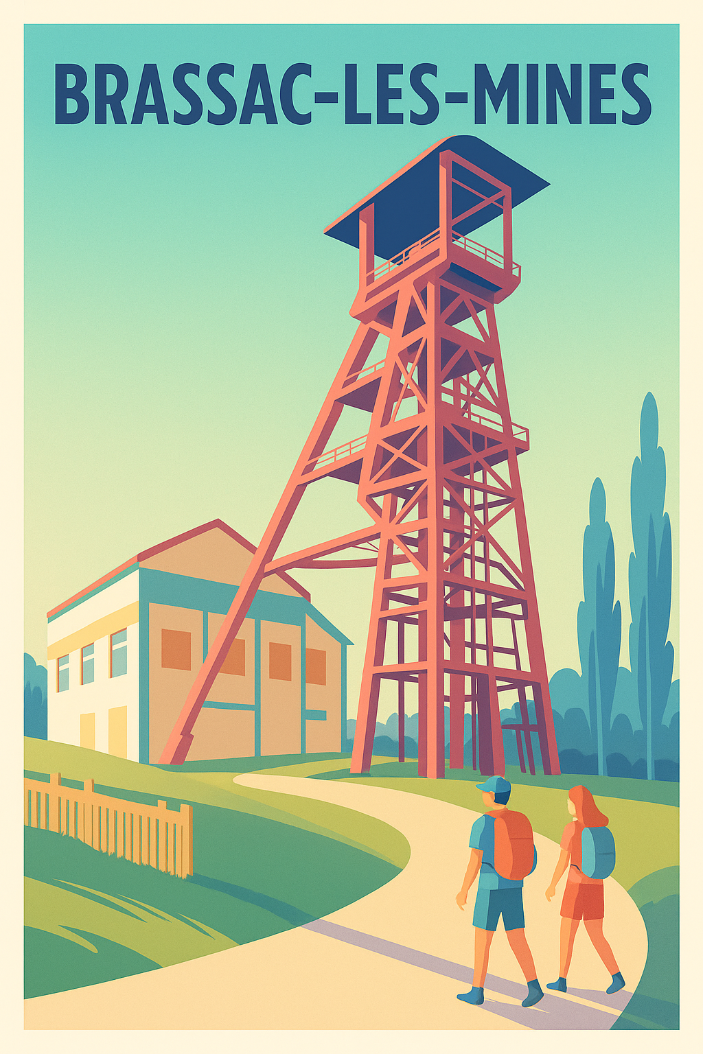 Affiche de Brassac-les-Mines - L'héritage industriel en lumière