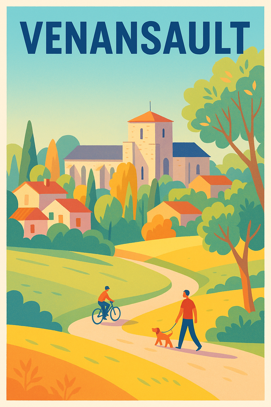 Affiche de Venansault - Charme bucolique et douceur de vivre