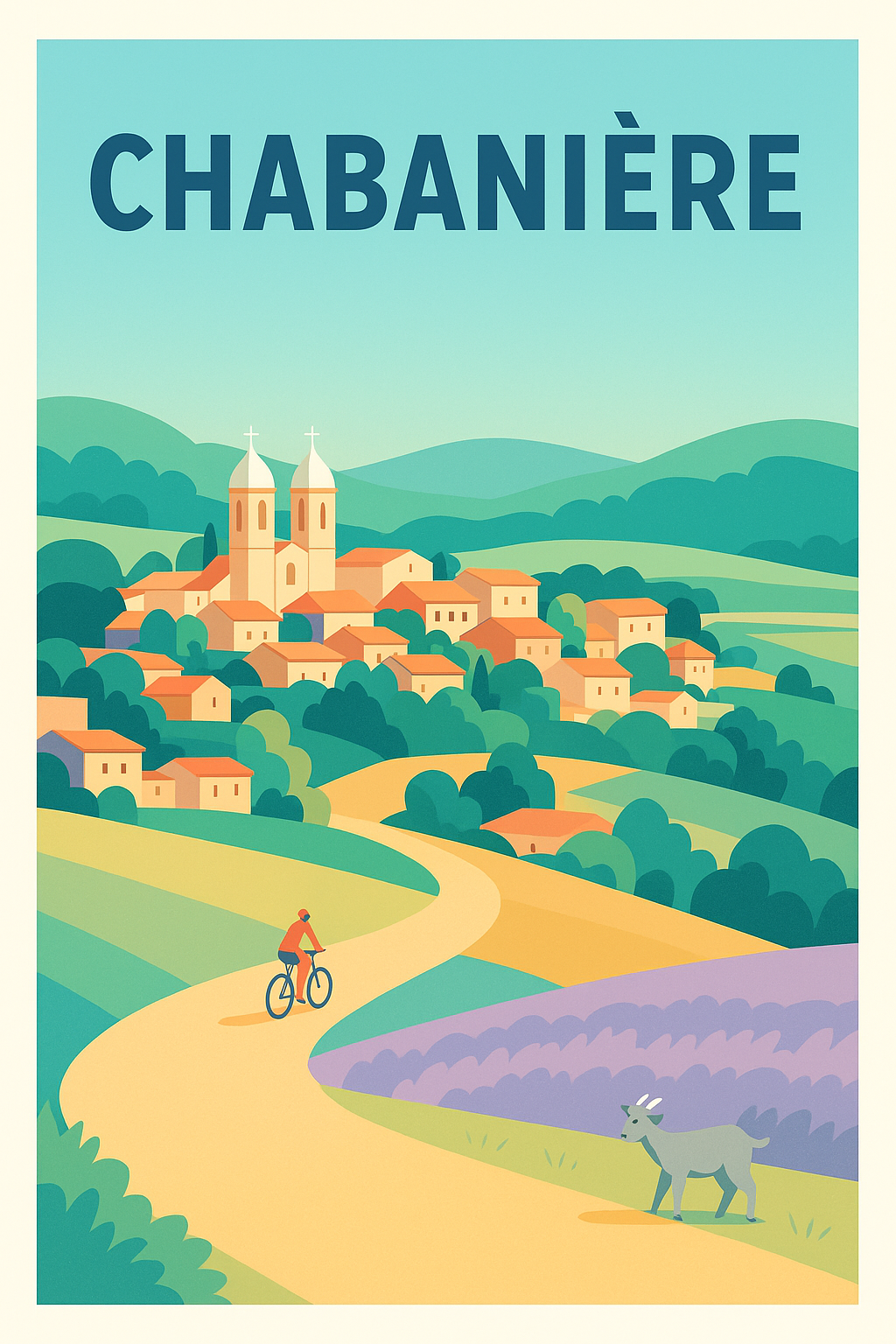 Affiche de Chabanière - Évasion bucolique au cœur de la nature