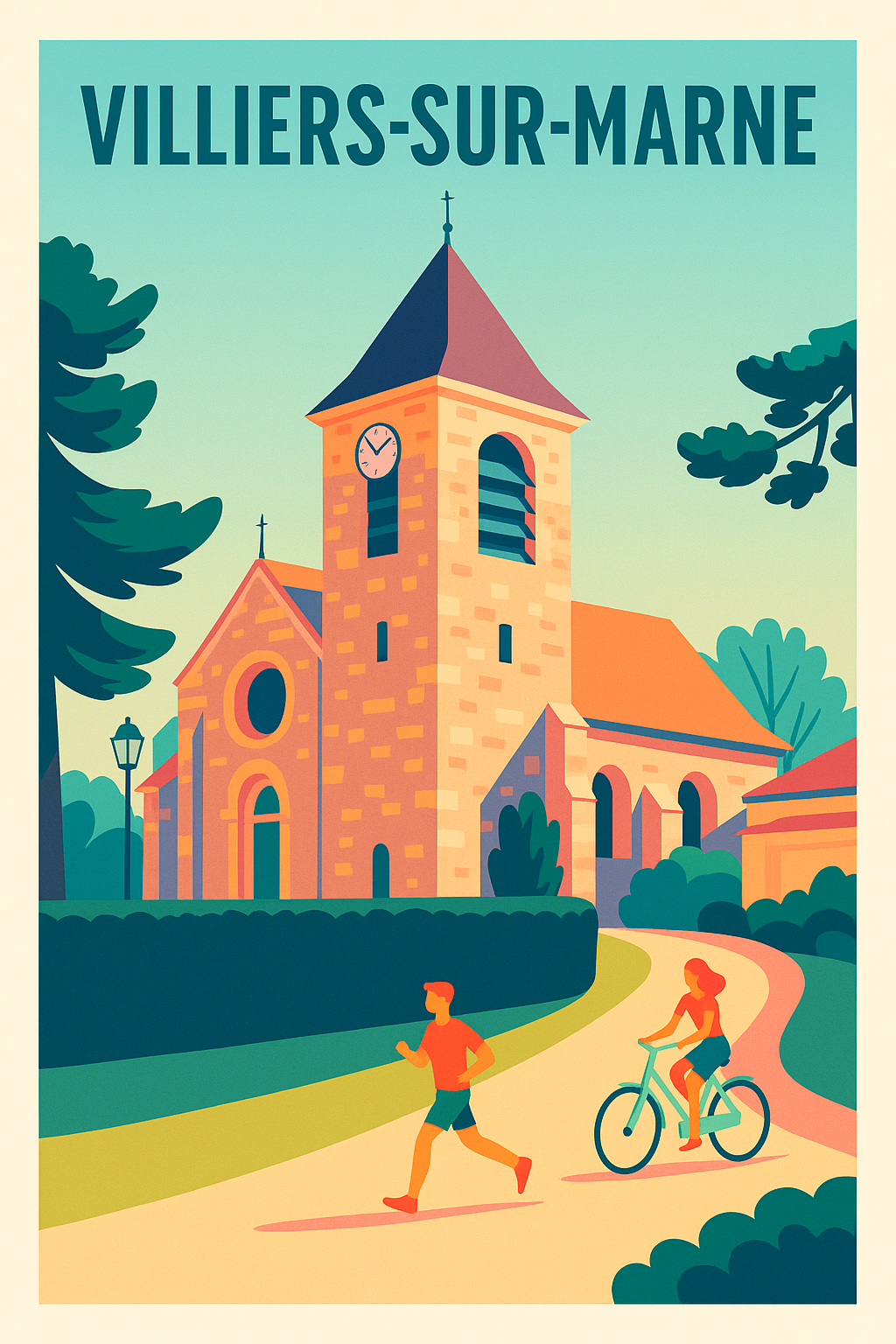 Affiche de Villiers-sur-Marne - Charme et sérénité aux portes de la ville