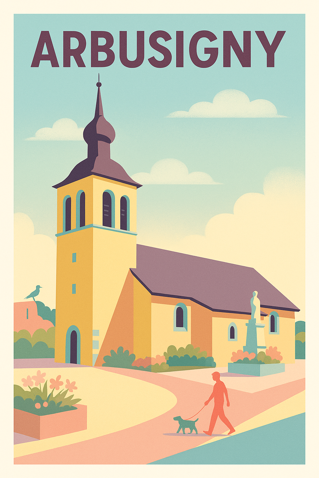 Affiche de Arbusigny - Charme paisible au cœur du village