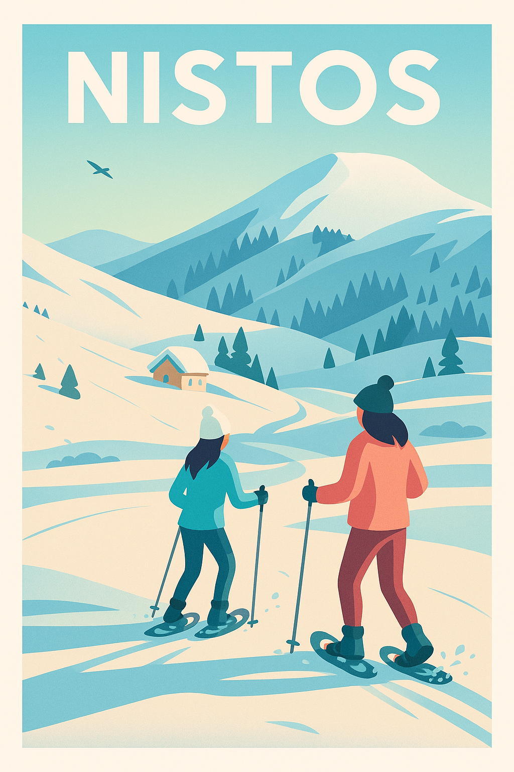 Affiche de Nistos - Échappée hivernale en montagne