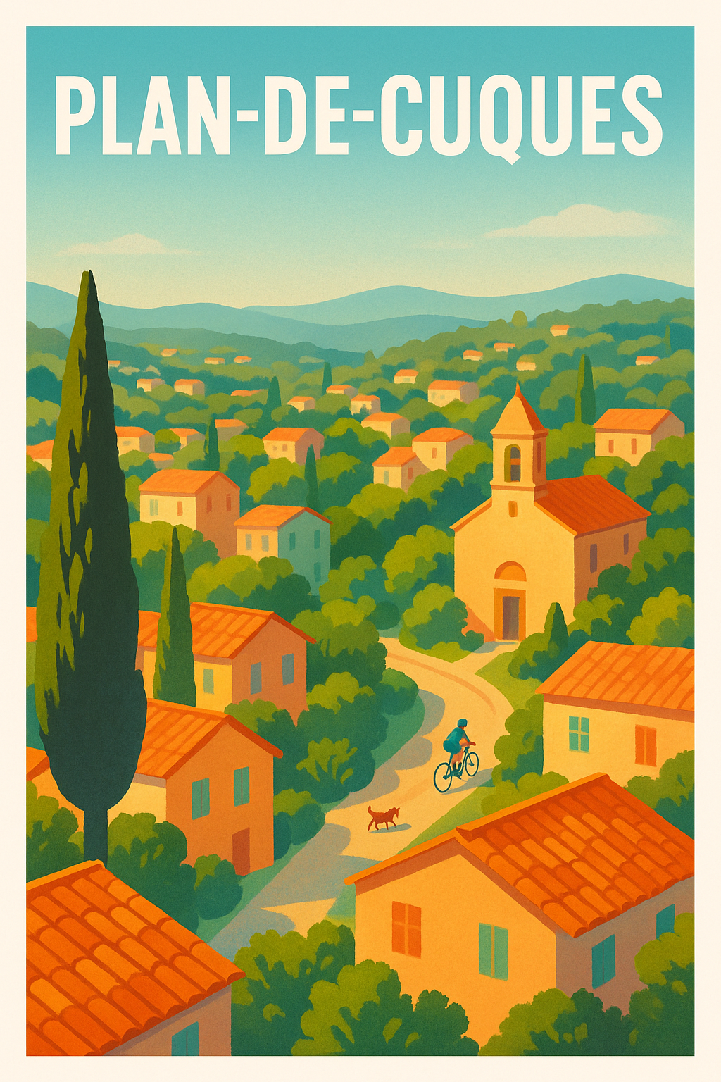 Affiche de Plan-de-Cuques - Charme provençal au cœur de la nature