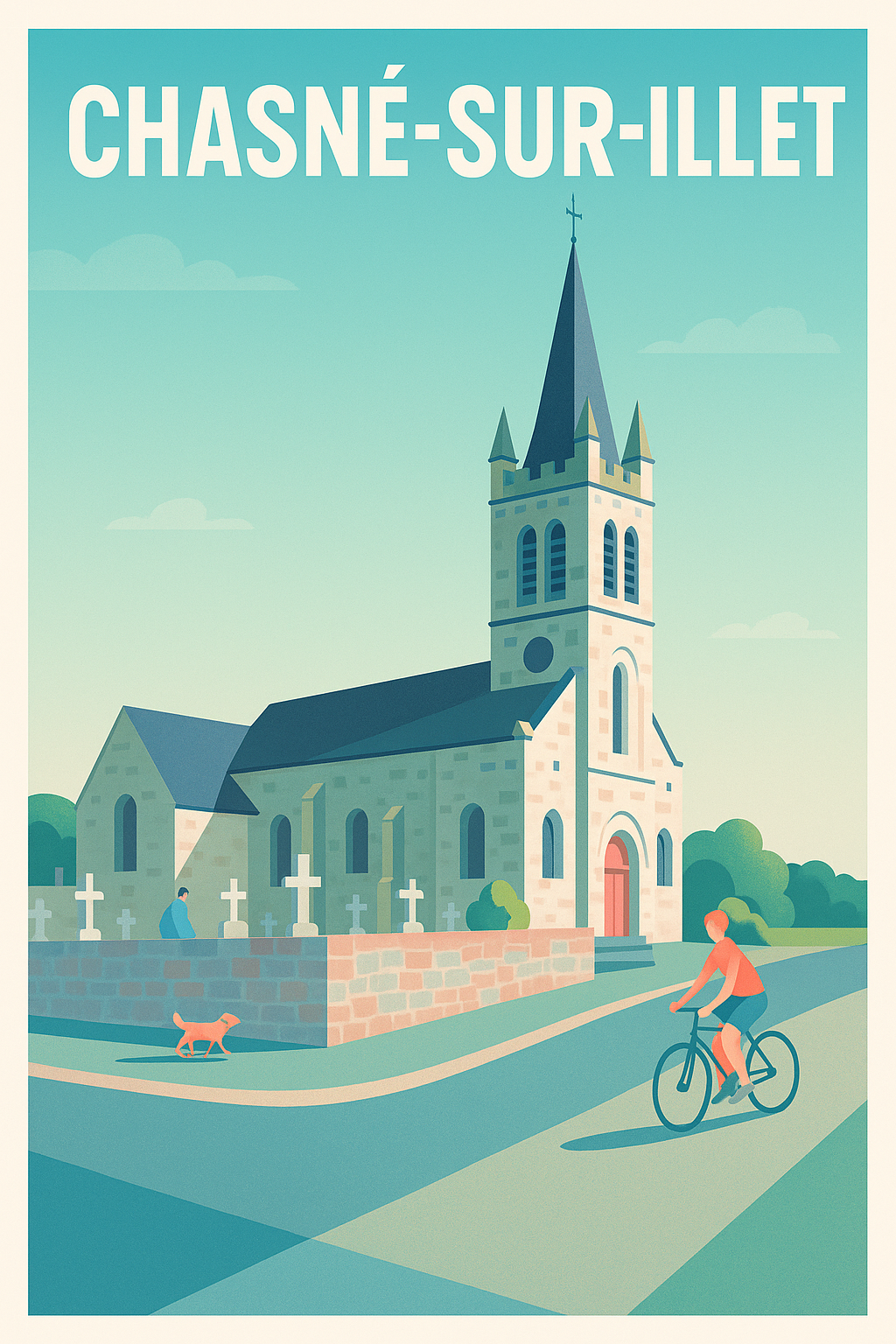 Affiche de Chasné-sur-Illet - Charme et douceur de la vie locale
