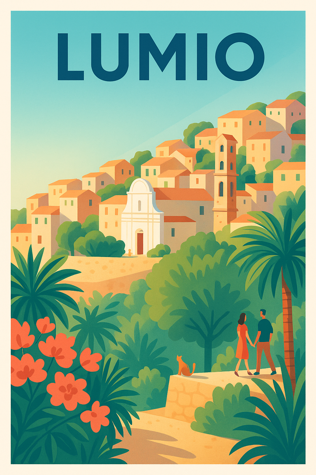Affiche de Lumio - L'évasion romantique au cœur de la Méditerranée