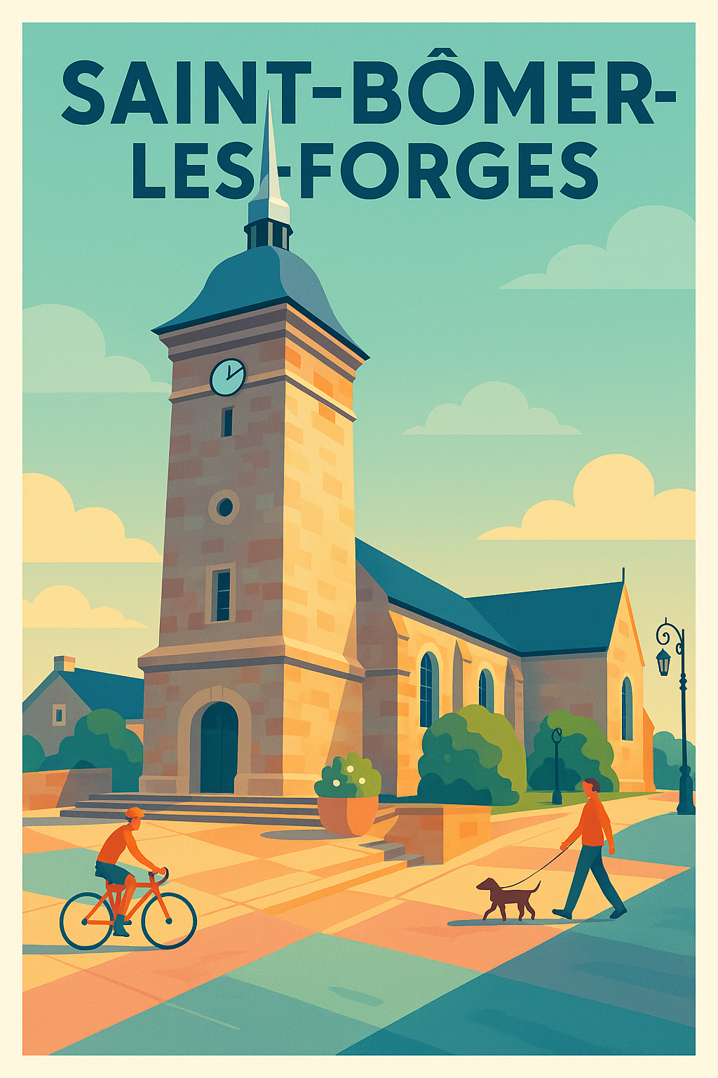 Affiche de Saint-Bômer-les-Forges - Charme et tranquillité au cœur du village
