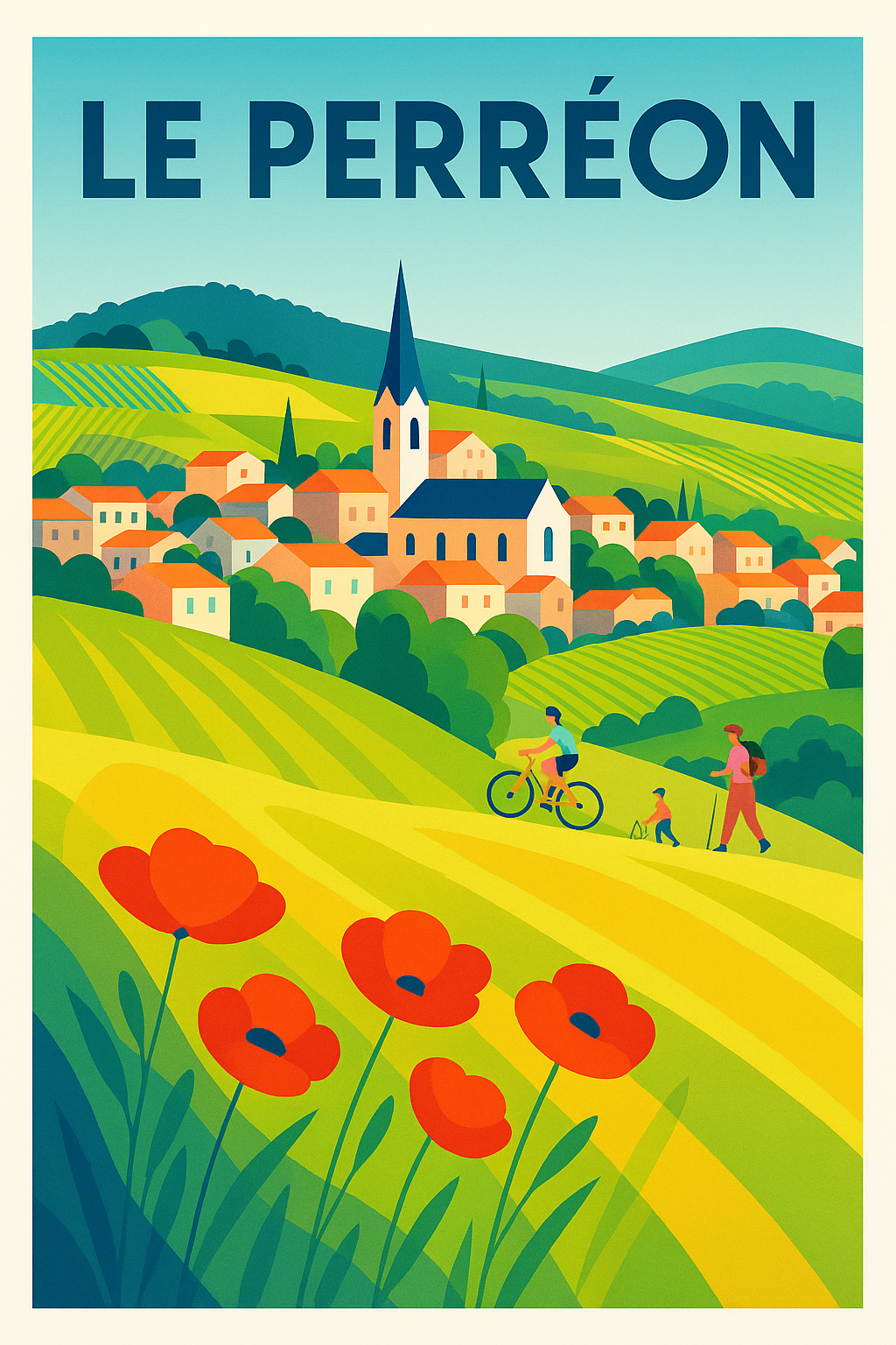 Affiche de Le Perréon - Charme et sérénité au cœur des vignes