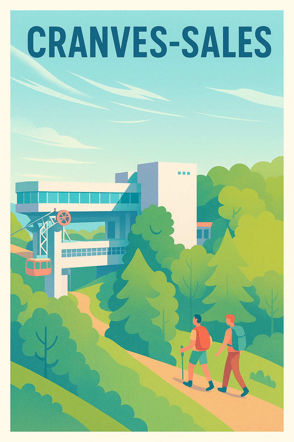 Affiche de Cranves-Sales - Nature et aventure au rendez-vous
