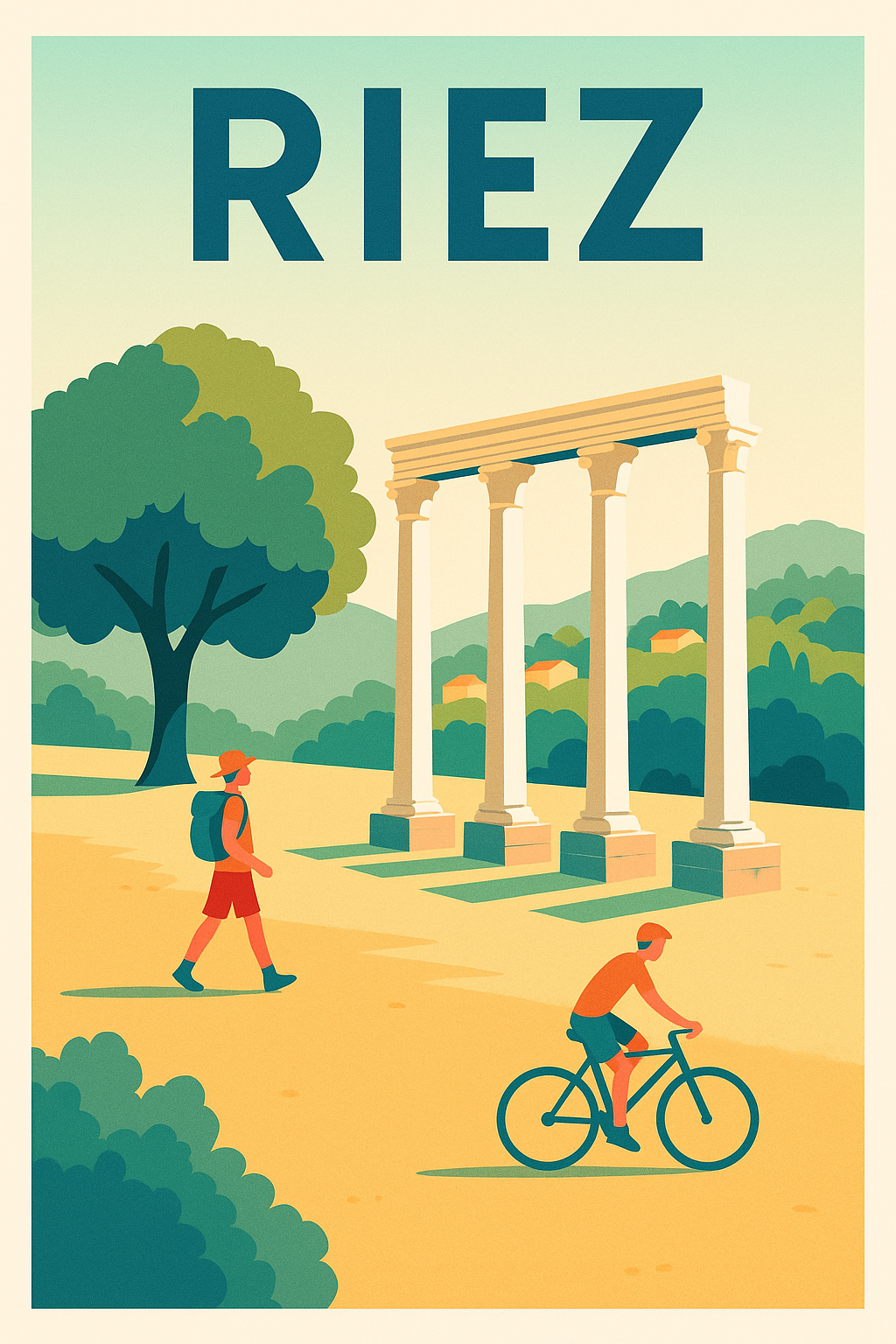 Affiche de Riez - Évasion et découverte au cœur de l'histoire