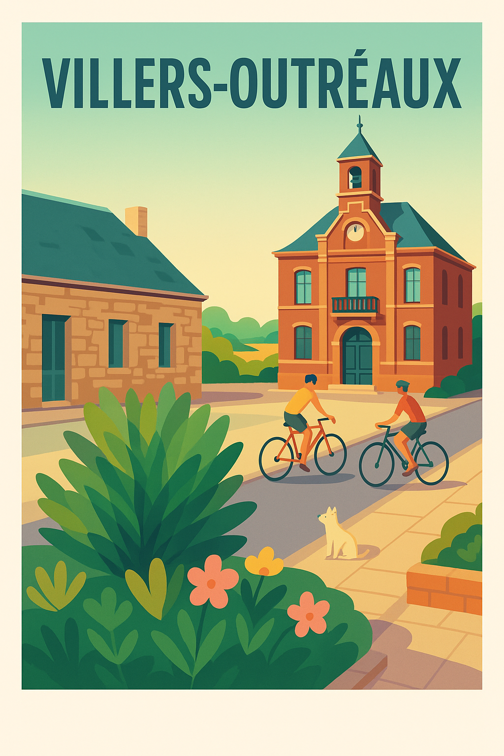 Affiche de Villers-Outréaux - Sérénité et charme du village