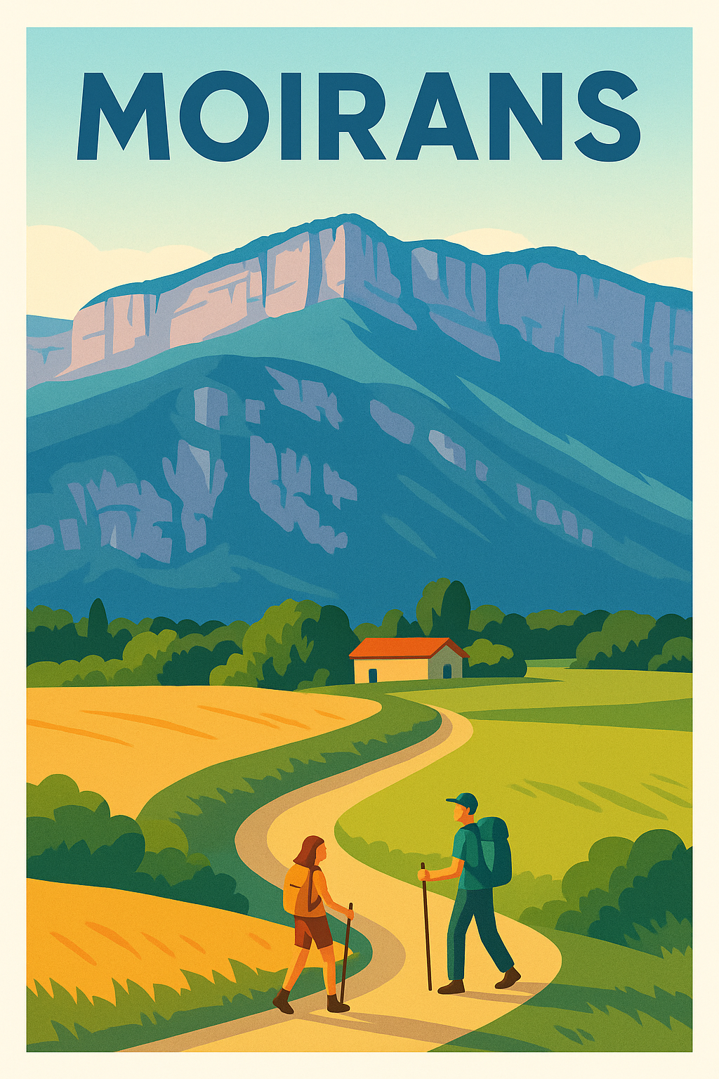 Affiche de Moirans - Escapade nature au pied des montagnes