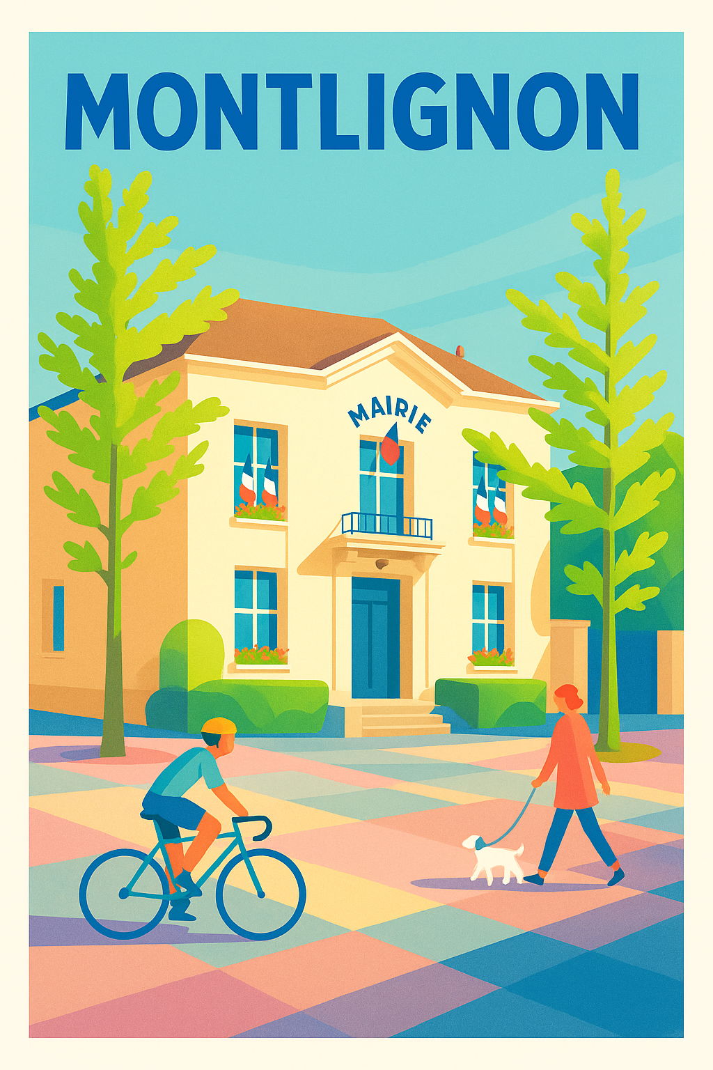 Affiche de Montlignon - Charme et sérénité au cœur de la mairie