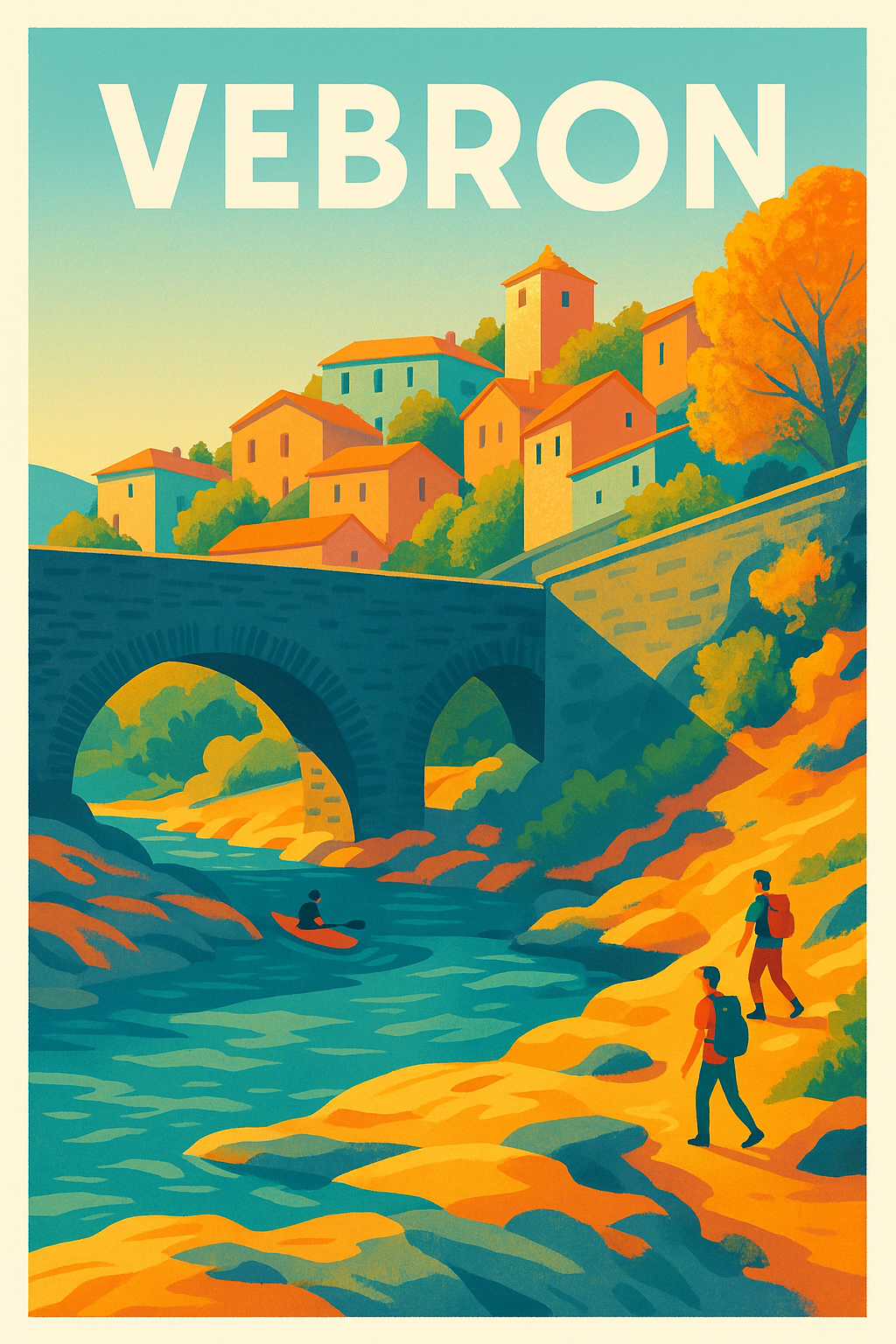 Affiche de Vebron - Évasion au cœur de la nature méridionale