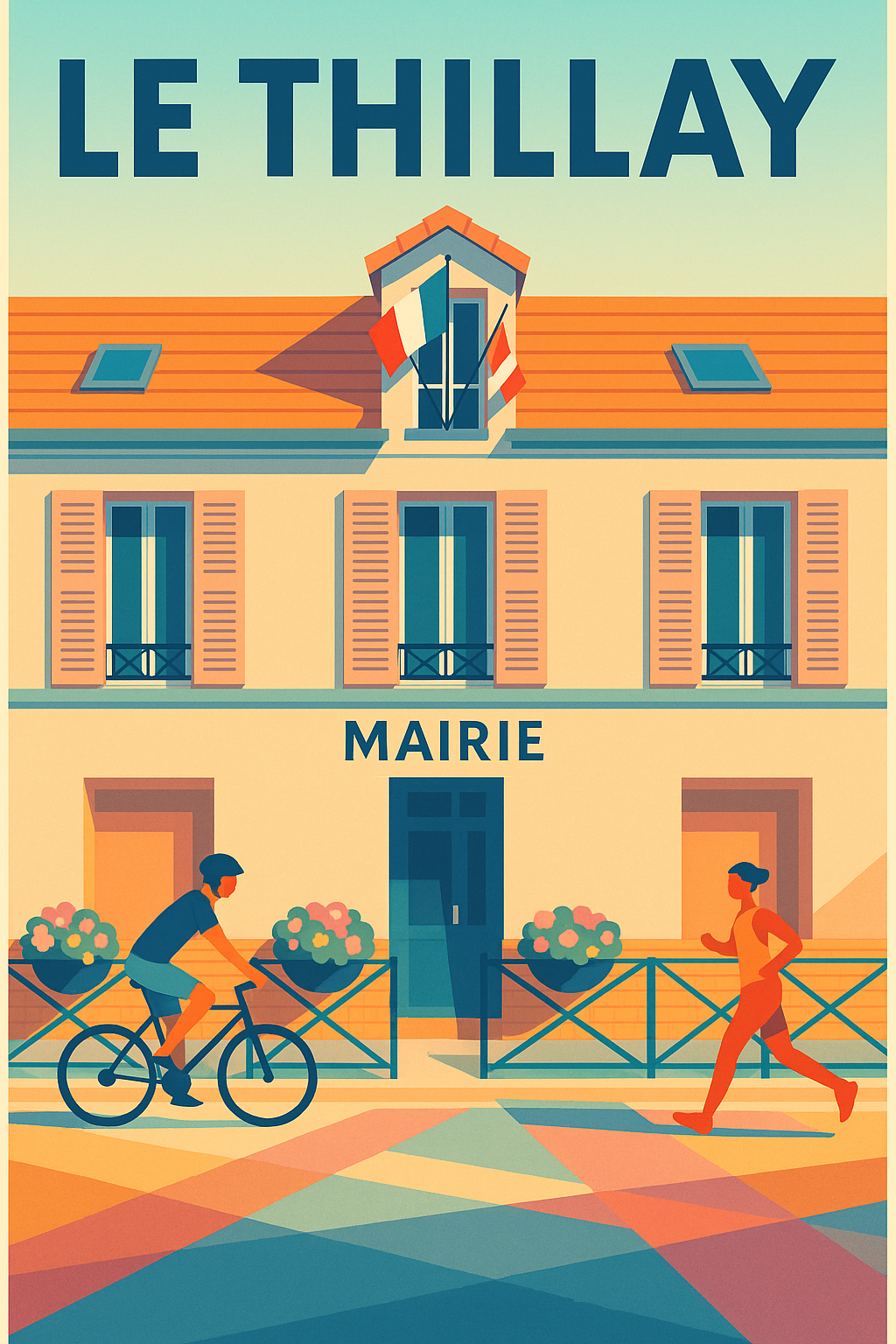 Affiche de Le Thillay - Charme et vie locale à la mairie
