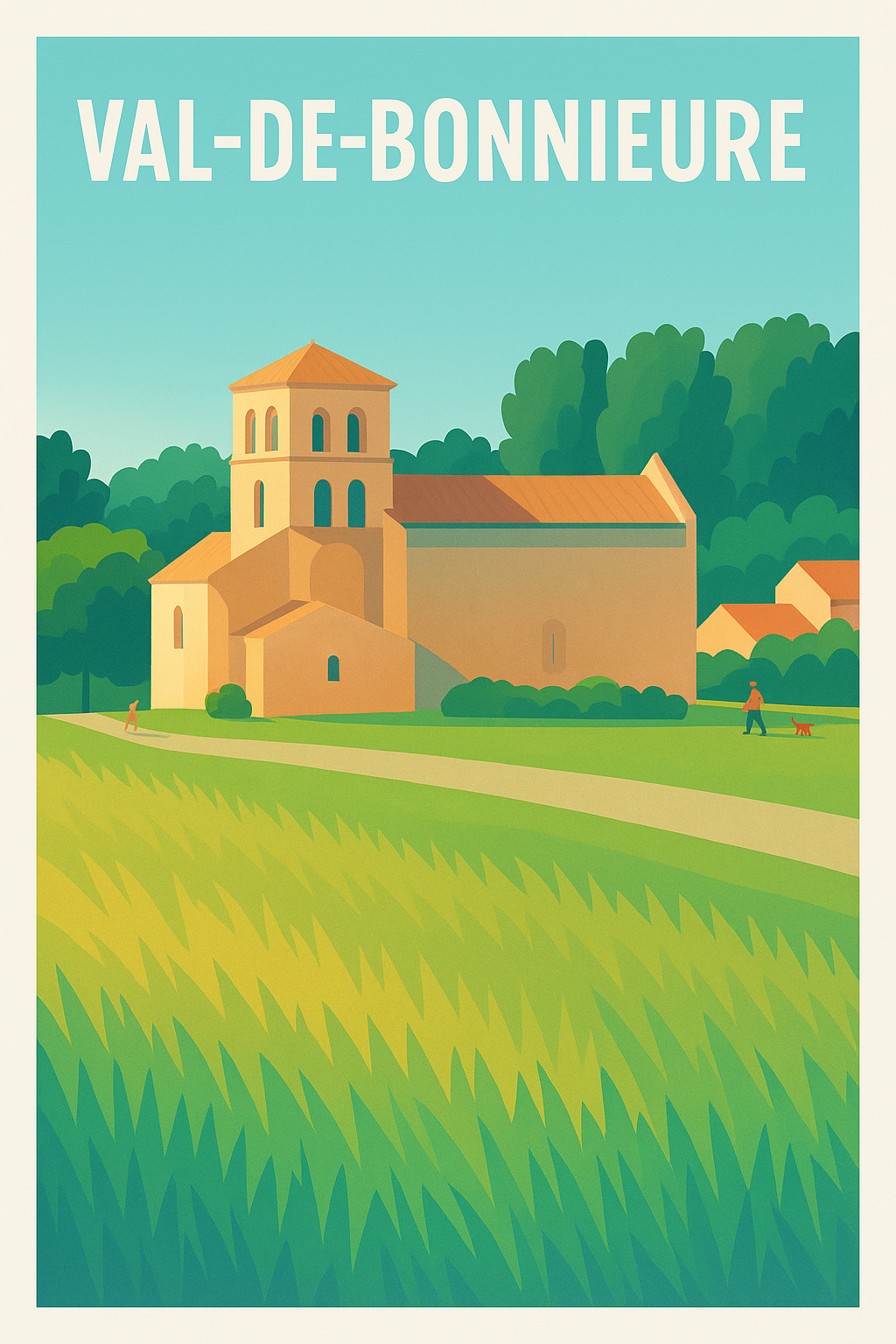 Affiche de Val-de-Bonnieure - Charme et sérénité au cœur de la campagne