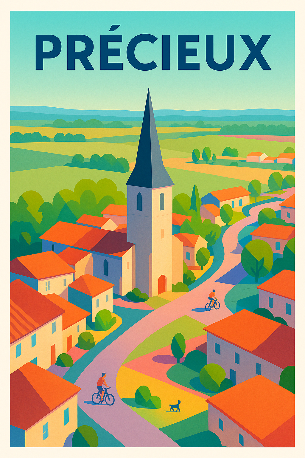 Affiche de Précieux - Une échappée bucolique en couleur