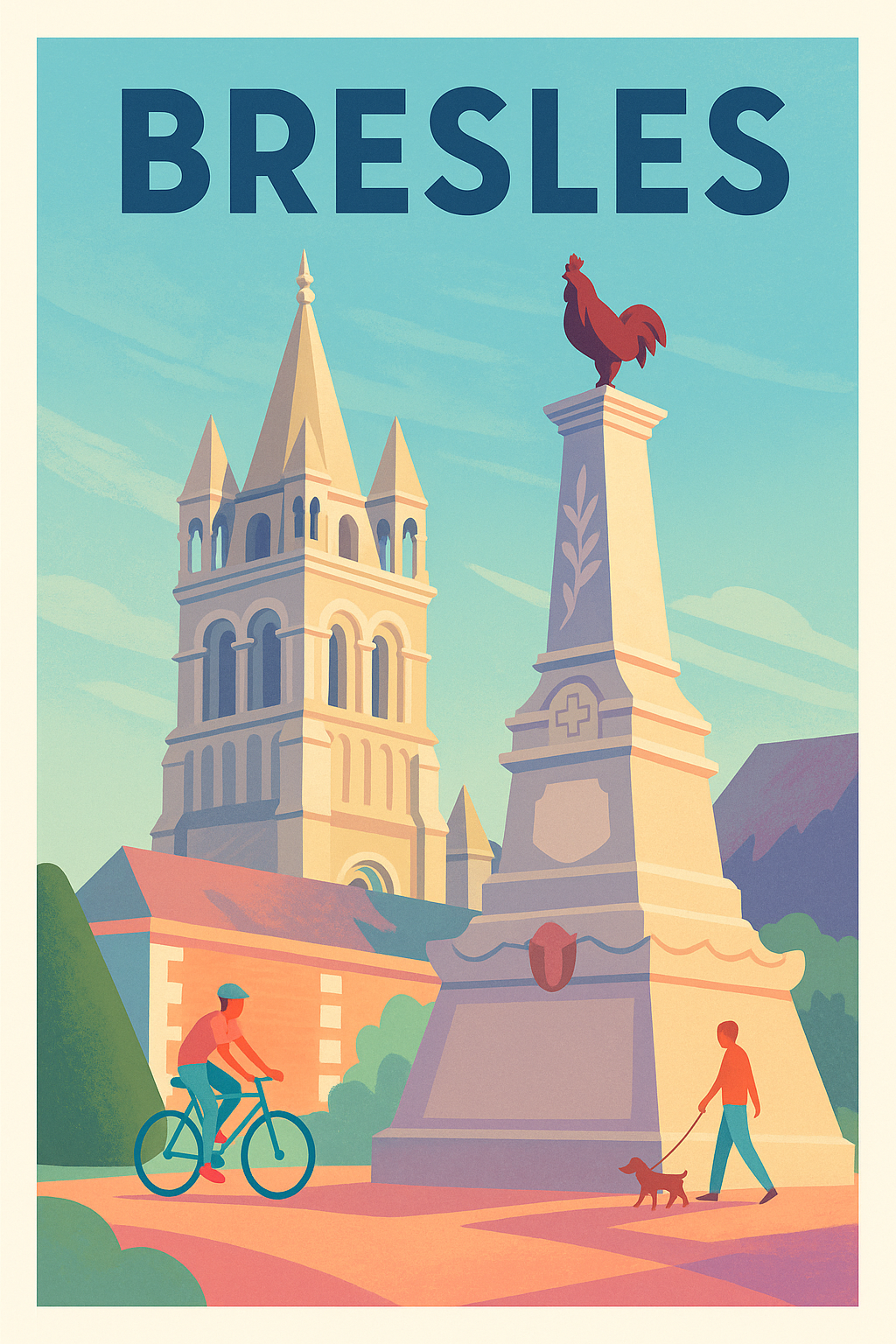Affiche de Bresles - Charme et Patrimoine au Cœur de la Ville