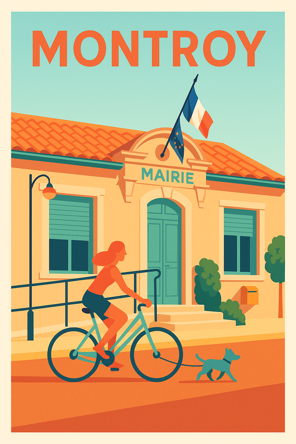 Affiche de Montroy - L'élégance tranquille au quotidien