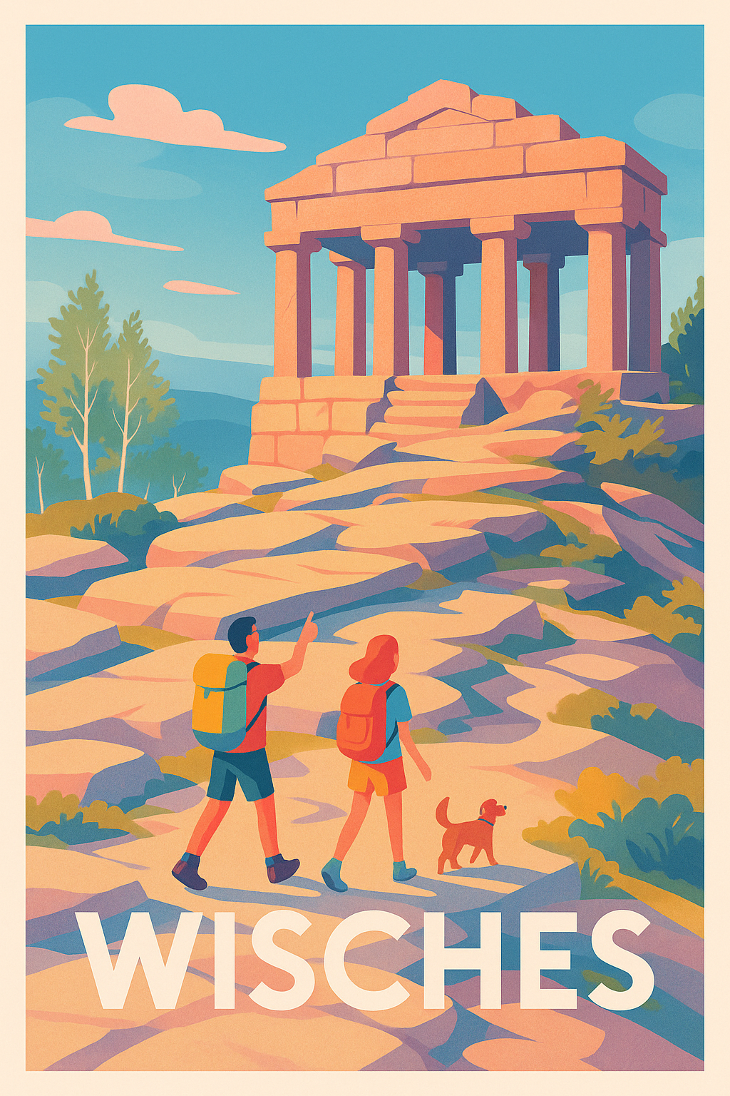 Affiche de Wisches - Découverte et randonnée au cœur de l'histoire