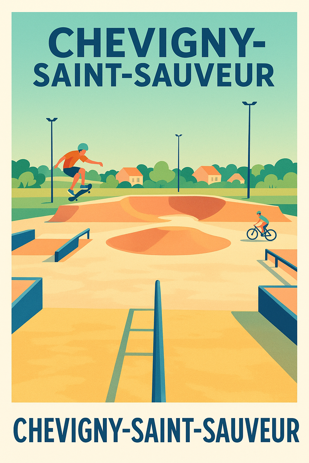 Affiche de Chevigny-Saint-Sauveur - L'Esprit Jeunesse et Urbain