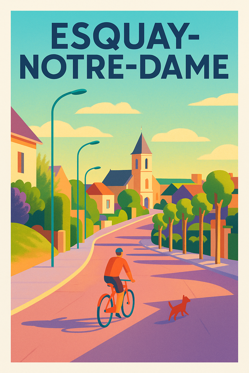 Affiche de Esquay-Notre-Dame - L'escapade paisible au cœur du village