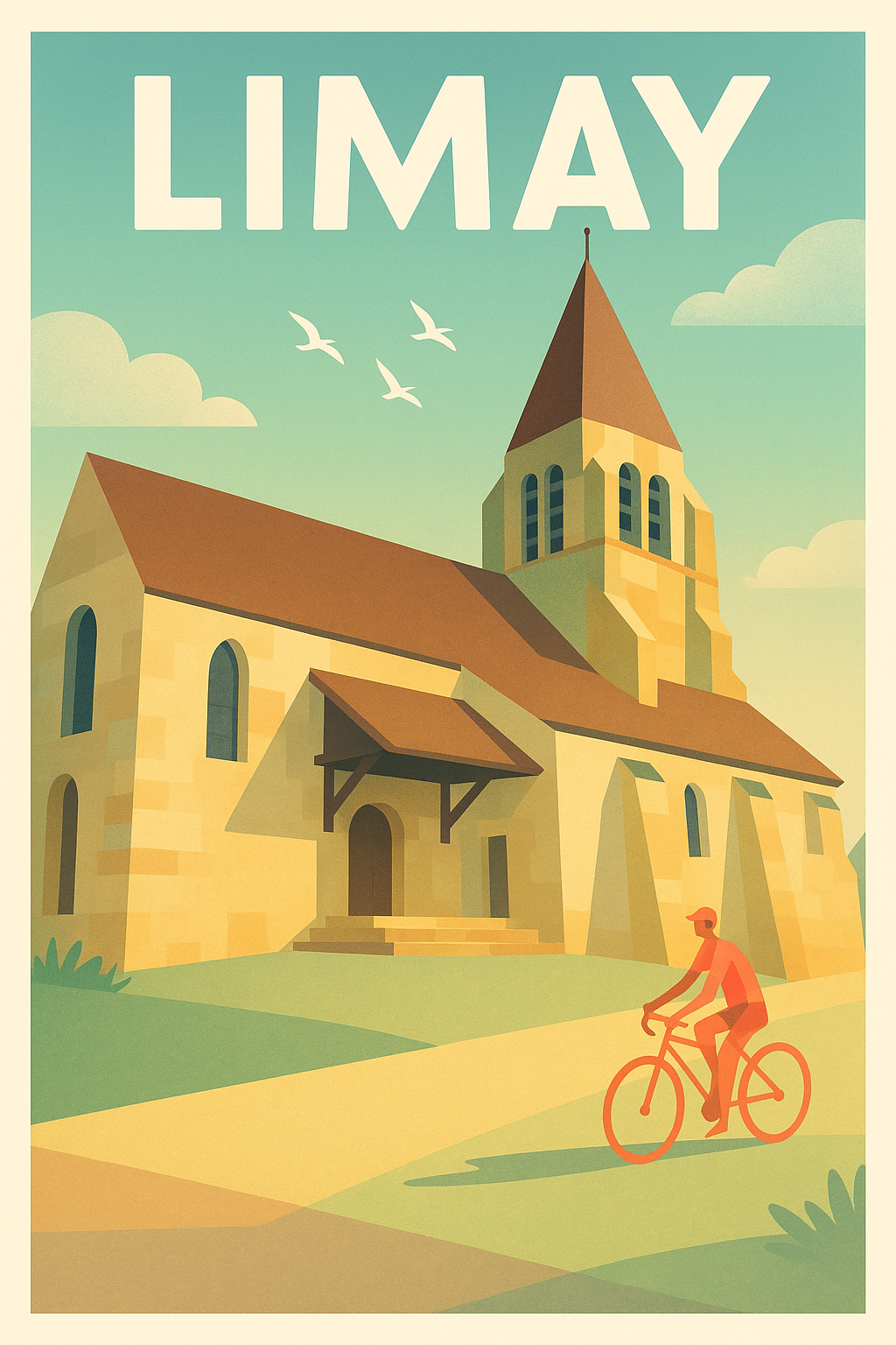 Affiche de Limay - Charme et sérénité d'un village authentique