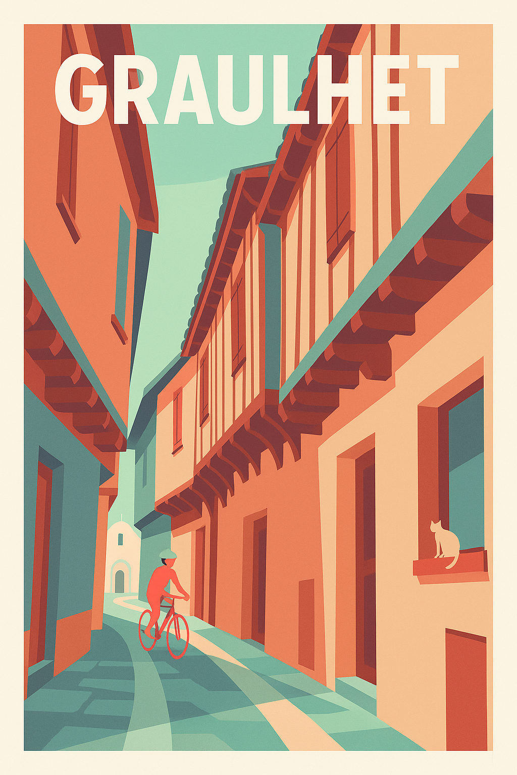 Affiche de Graulhet - Balade en douceur dans les ruelles historiques