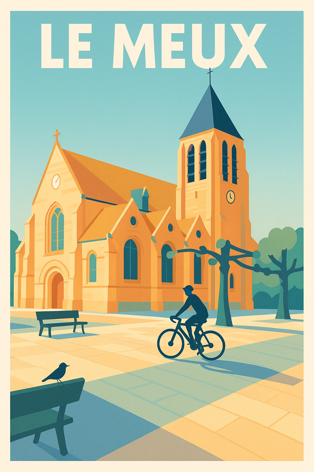 Affiche de Le Meux - Charme et Sérénité au Cœur du Village