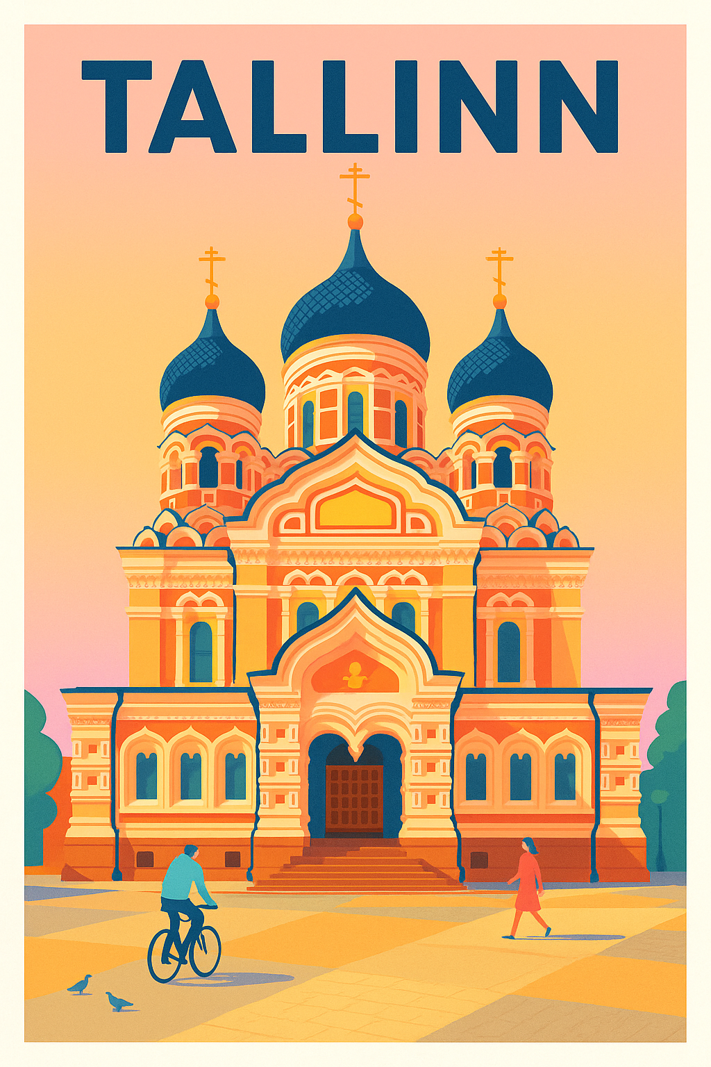 Affiche de Tallinn - Charme architectural et douceur balte