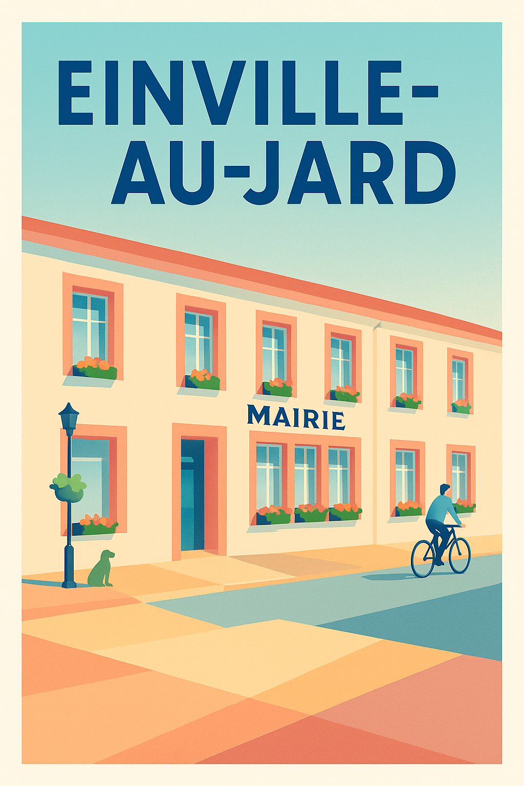 Affiche de Einville-au-Jard - Charme et tranquillité au cœur du village