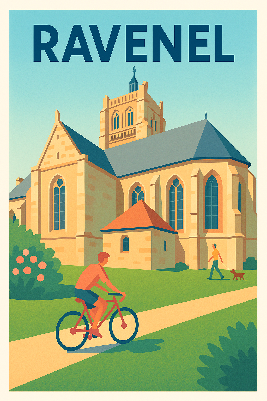 Affiche de Ravenel - Un coin de quiétude et d'histoire